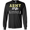 Image of Army Wife Funny T Shirt