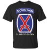 Image of 10th Mountain Division T Shirt Climb To Glory - 20324