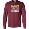 Image of Attention Ladies My Wife Is A Crazy Capricorn Funny T-Shirt
