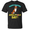 Image of Funny happy Easter April fool's day foxes T-shirts Tees