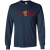 Image of Aloha - Tiki Long Sleeve T-Shirt For Hawaii Lovers. Novelty