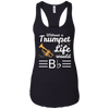 Image of Without A Trumpet Life Would Be Flat Musician T-Shirt