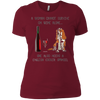 Image of Woman Cannot Survive on Wine A English Cocker Spaniel Dog