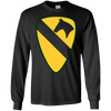 Image of Army 1st Cavalry Division Patch Military Veteran T-Shirt