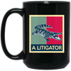 Image of A Litigator T-Shirt Law Funny Legal Attorney Lawyer