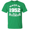 Image of Age Shirt Made in 1952 66th Years Old 66 Birthday Gift