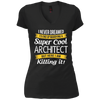 Image of Architect's Wife T-Shirt Funny Wedding Anniversary Gift