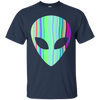 Image of Tête d’alien - Holographic Cute UFO Tshirt Tee