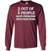 Image of 5 Out Of 4 People Have Problems With Fractions Mathematics
