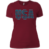 Image of America Independence Day Freedom 4th July Apparel T-Shirt