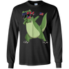 Image of T-Couronne de fierté américaine dinosaure les Etats-Unis tamponnant le T-shirt drôle