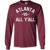 Image of Atlanta vs. All Y'all T-shirt for a Proud Atlantan