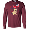 Image of 4th of July T-Shirt - Funny Fourth of July Pug Shirt