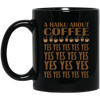 Image of A Haiku About Coffee Yes Poem T-Shirt