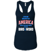 Image of America where everybody knows the Bird is the Word T-shirt