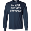 Image of 0% Hair But 100% Awesome Shirt Alopecia spot baldness Shirt