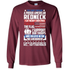 Image of A Proud American Redneck Support Guns Troops Flag T Shirt