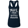 Image of April 1958 T-shirt Turning 60 Years Of Being Awesome