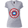 Image of Autism Awareness Shirts Captain Autism Puzzle Shield T-Shirt