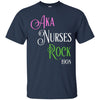 Image of Alpha Kappa A Nurses LPN RN CNA Rock T-Shirt