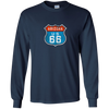 Image of Route de l'Arizona 66. Retro, Vintage, Distressed Grunge Tee