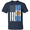 Image of American Argentina Patriotic Flag T-shirt