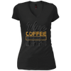 Image of 'Wine Coffee Chocolate Dogs' Clever Coffee Wine Shirt