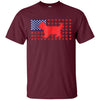 Image of 4th of July Tshirt - Funny Yorkshire Terrier American Flag