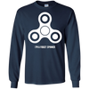 Image of "I'm A Fidget Spinner" Lazy Halloween Costume T-Shirt