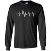 Image of Bike Heartbeat Pulse Shirt - Funny Bike Shirt