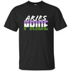 Image of Aries Genderqueer Pride Flag Zodiac Sign Long Sleeve T-Shirt