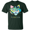 Image of Artist & Art Teacher Shirt: Picatsso, Funny Abstract Cat Art