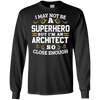 Image of Architect Shirts Not Superhero Funny Architecture Gift Tee