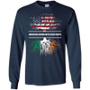 Image of American Grown With Irish Roots T-Shirt Ireland Tee