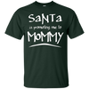 Image of Le père Noël veut me vendre en t - shirt de maman.