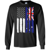 Image of American Australia Patriotic Flag T-shirt