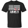 Image of ABUELO Fishing Shirt with Patriotic Flag - Fishing Dad Gifts