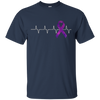 Image of ALZHEIMER'S ALWAYS IN MY HEARTBEAT TEE SHIRTS