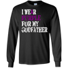 Image of Alzheimer's Awareness T-shirt I Wear Purple For My Godfather