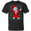 Image of American Bully Dabbing Santa Claus Xmas