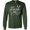 Image of Funny Happy Easter 2018 April Fools Day Long Sleeve Shirt