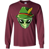 Image of Alien Oktoberfest T shirt Men Lederhosen Alpine Ufo Lover