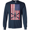 Image of American Flag Kayak Shirt - Kayaking - Kayak Fishing