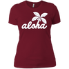Image of Aloha Palm Tree Simple Long Sleeve T-shirt
