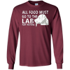 Image of All Food Must Go To The Lab For Testing Dog Gift T-Shirt