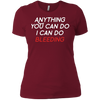 Image of Anything You Can Do I Can Do Bleeding Feminist Gift T Shirt