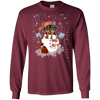 Image of Christmas Snowman Rottweiler Funny T-shirt