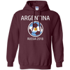 Image of T-shirt de football à manches longues de l’équipe d’Argentine de football 2018