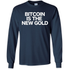 Image of Sarcastic Bitcoin T-shirt BTC is the new Gold