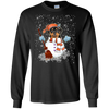 Image of Christmas Snowman Rottweiler Funny T-shirt
